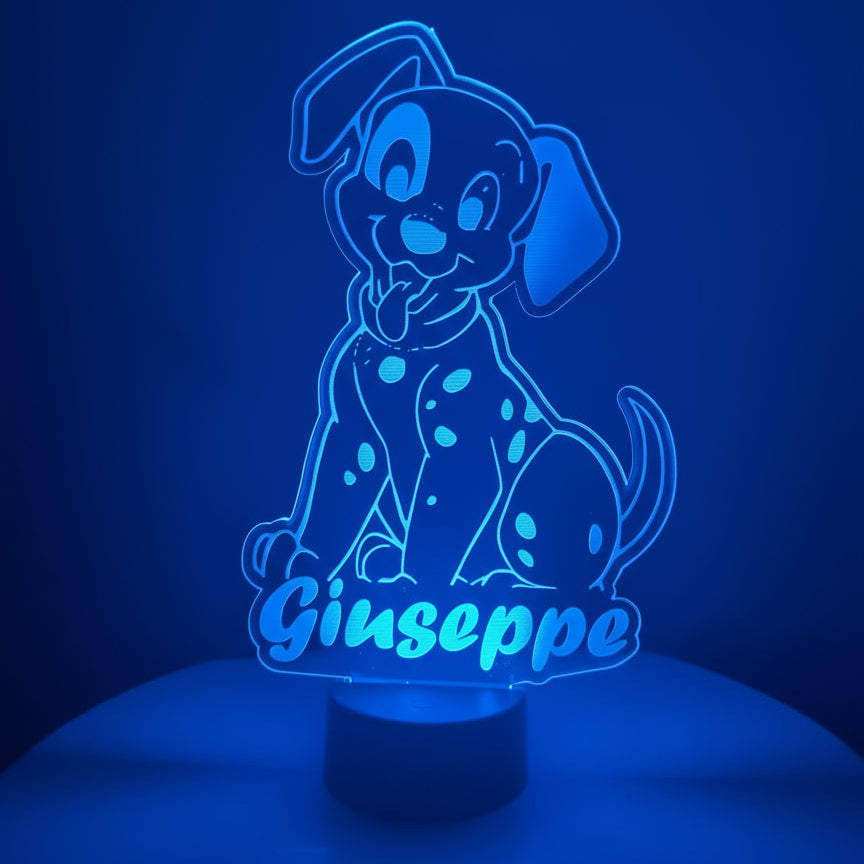 Lampada per bambini cagnolino - MC Creazioni
