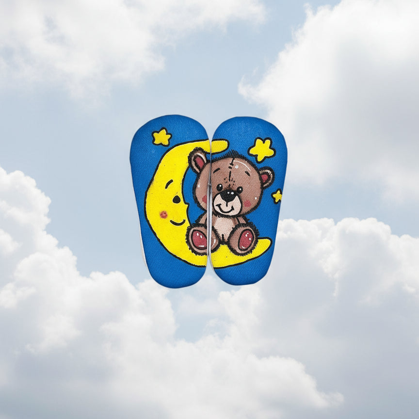 Scarpette per neonati Luna e Orsetto
