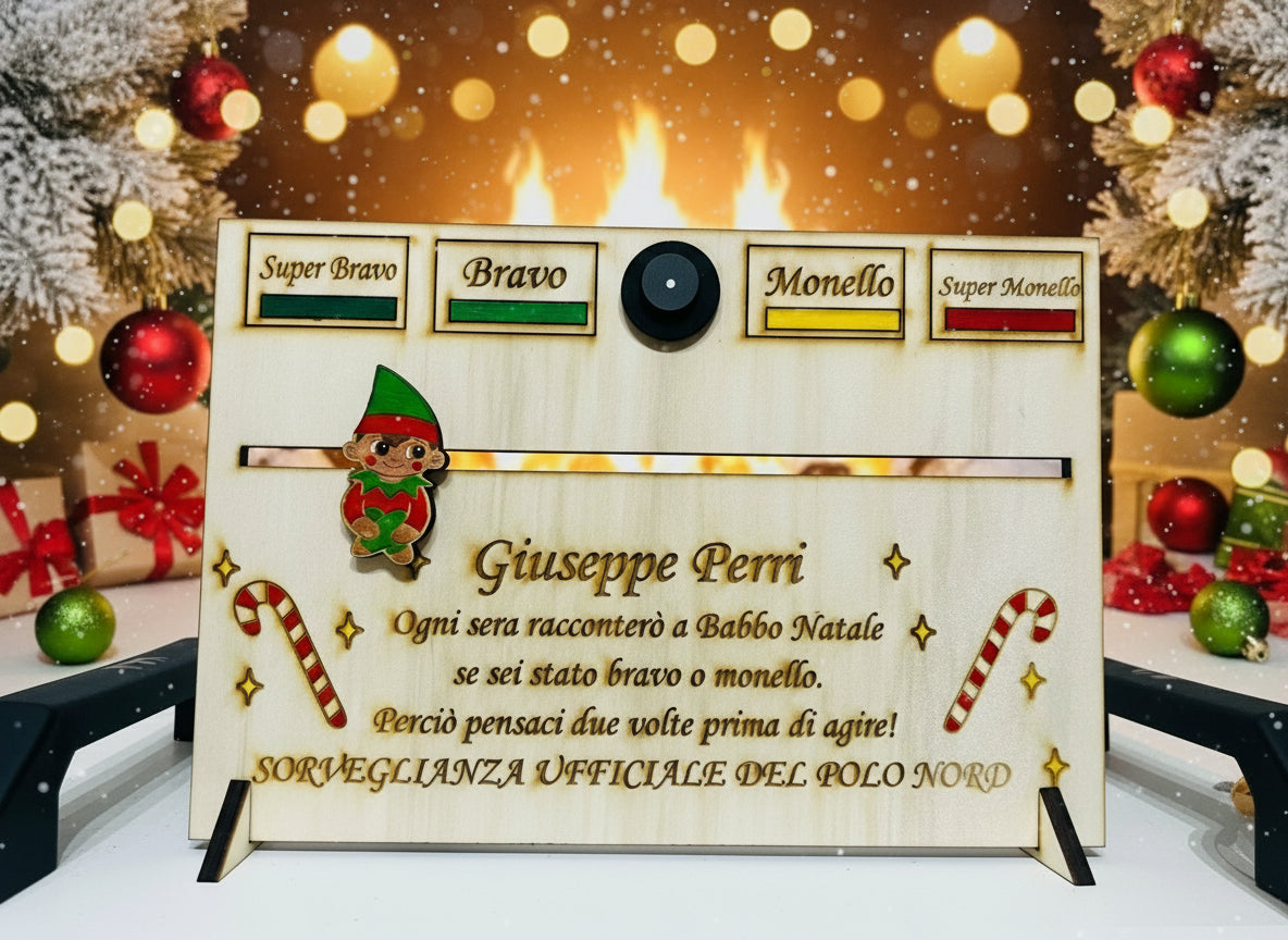 Targhettina in legno