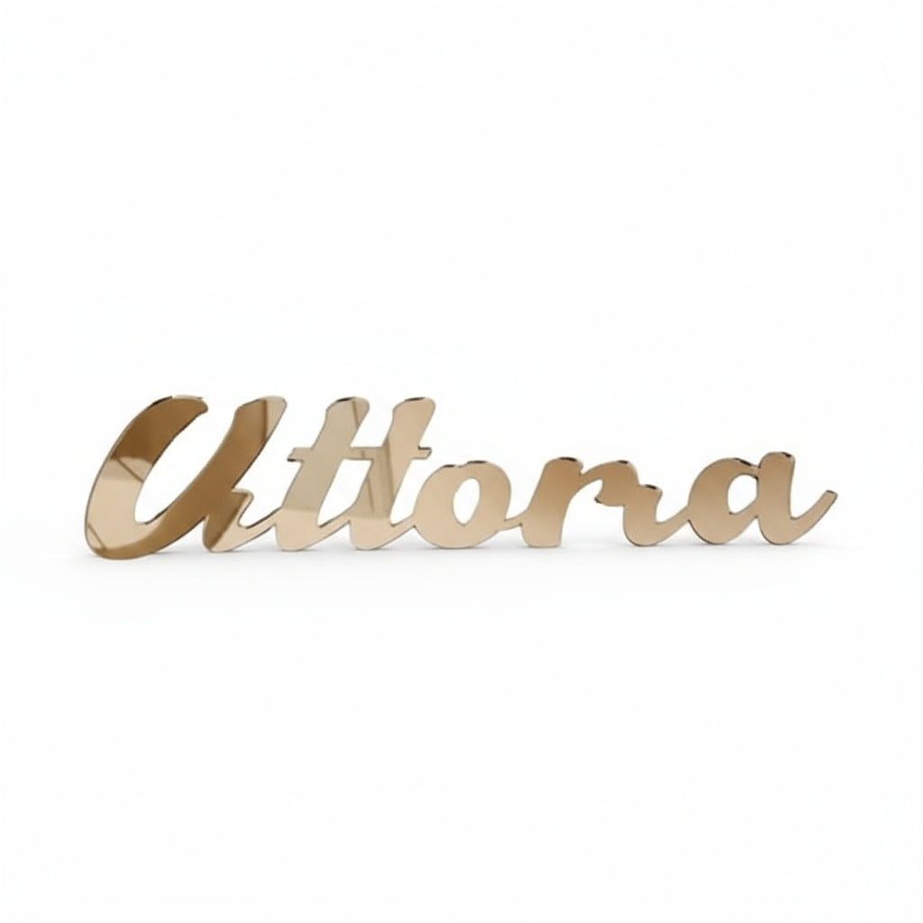 Scritte in plexiglass Personalizzate - MC Creazioni