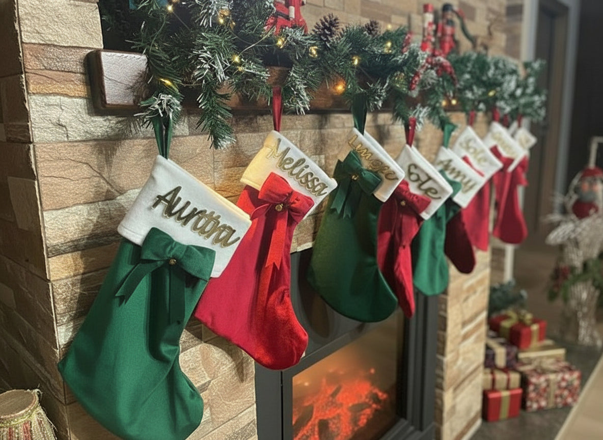 Calze dell'epifania con nome personalizzato