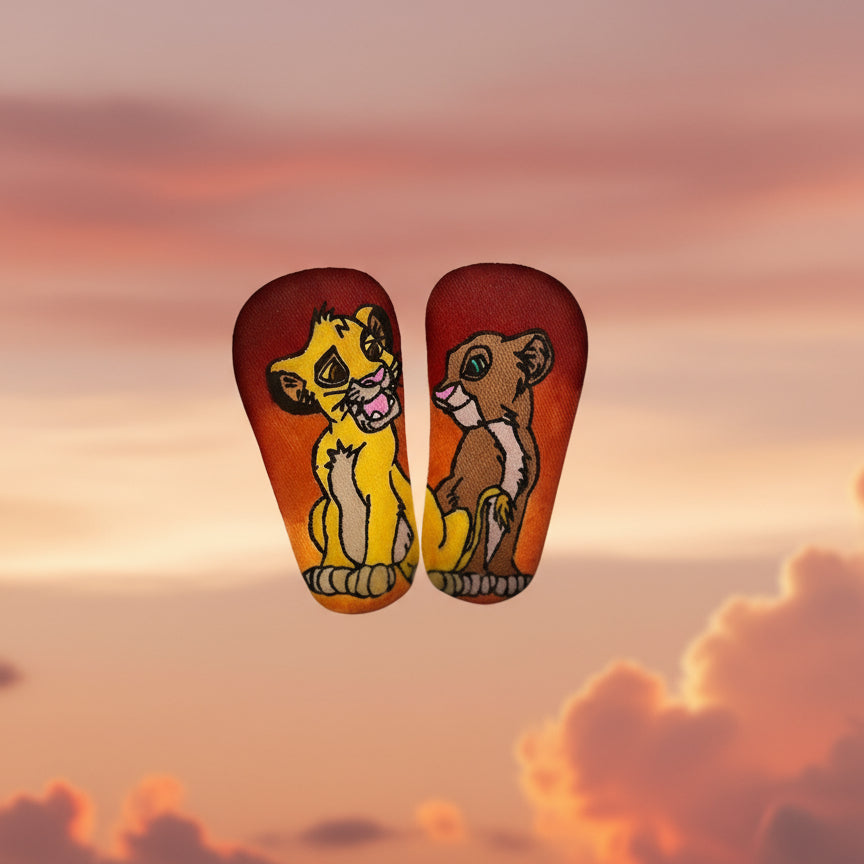 Scarpette per neonati Re Leone