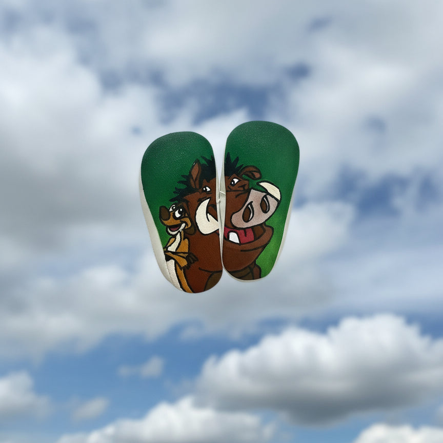 Scarpette per neonati Timon e Pumba