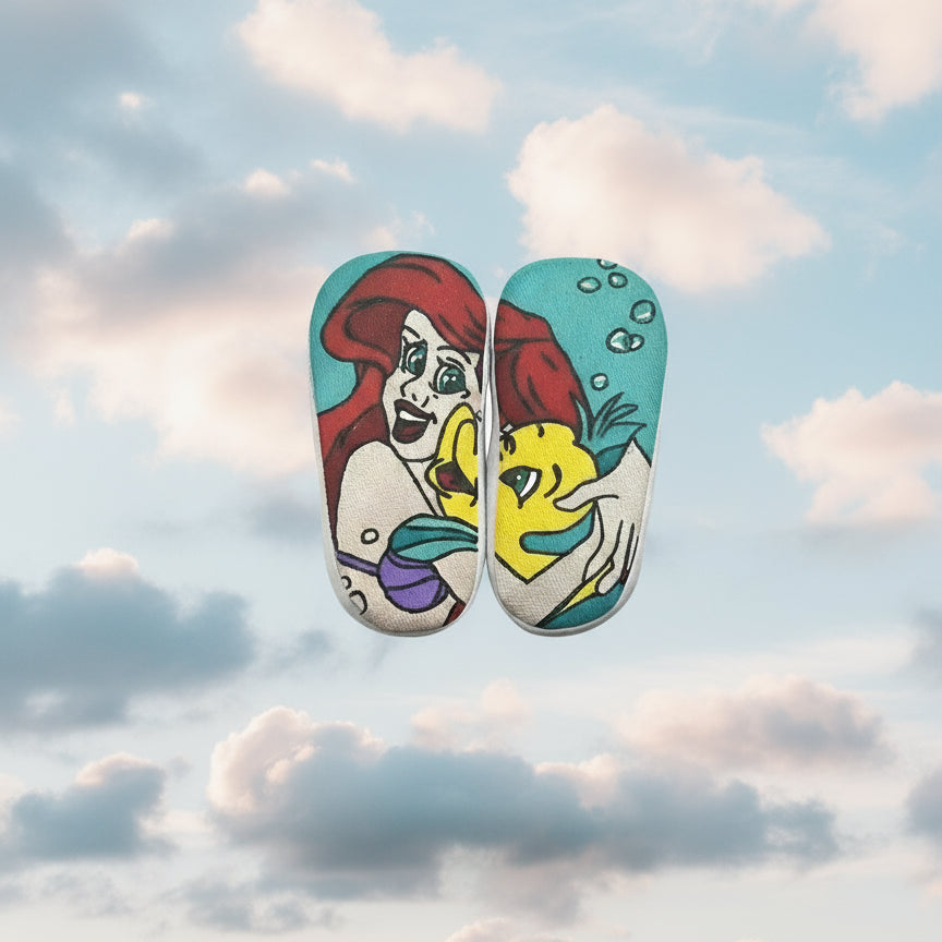 Scarpette per neonati La Sirenetta