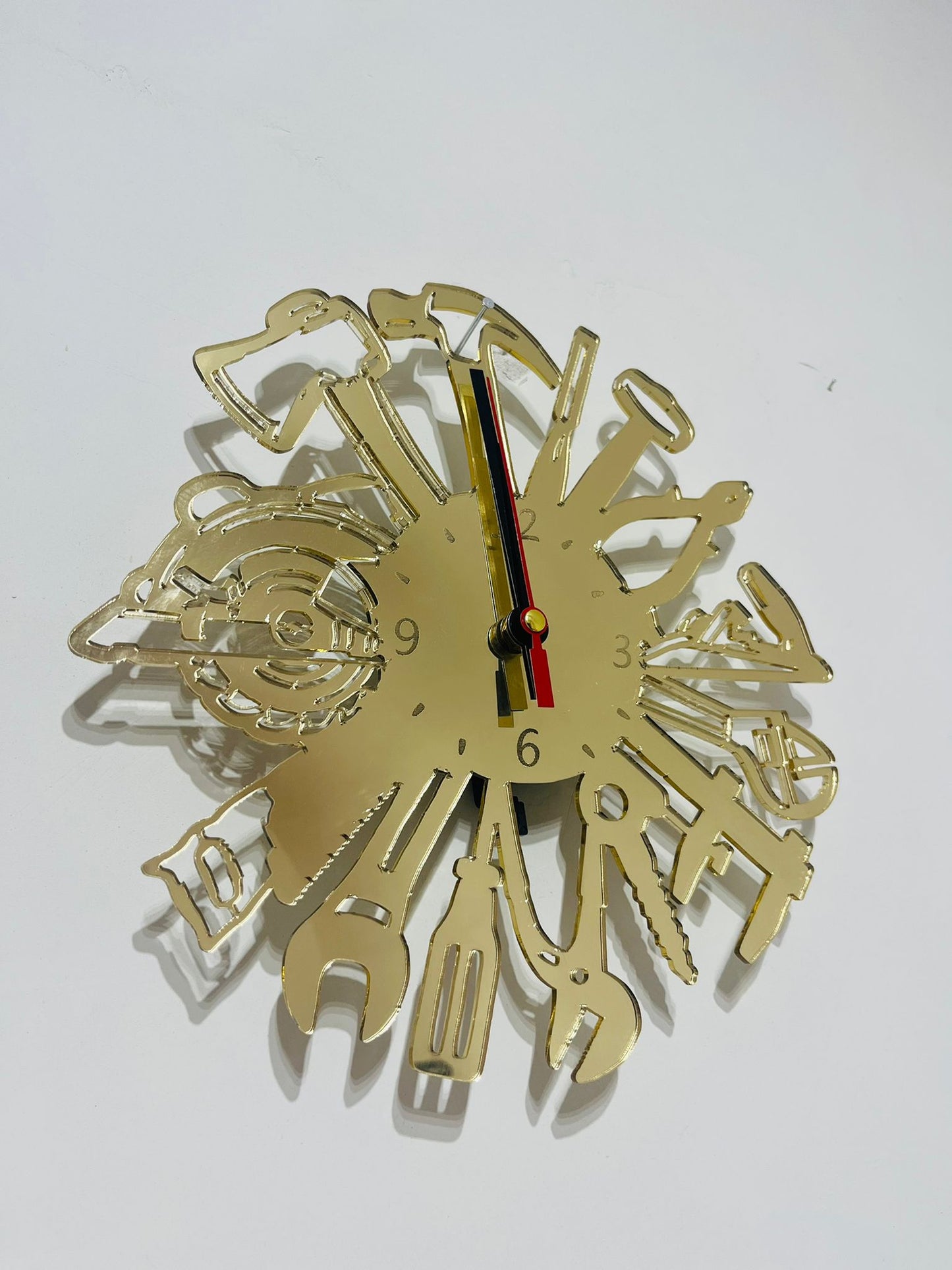 Orologio in plexiglass