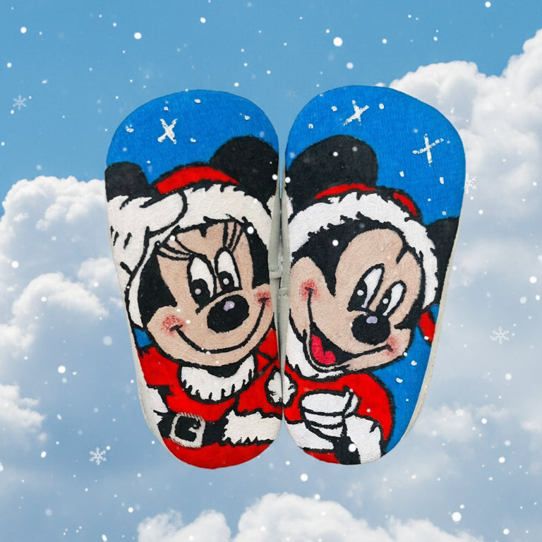 Scarpette Natalizie Disney – Mickey & Minnie Baby