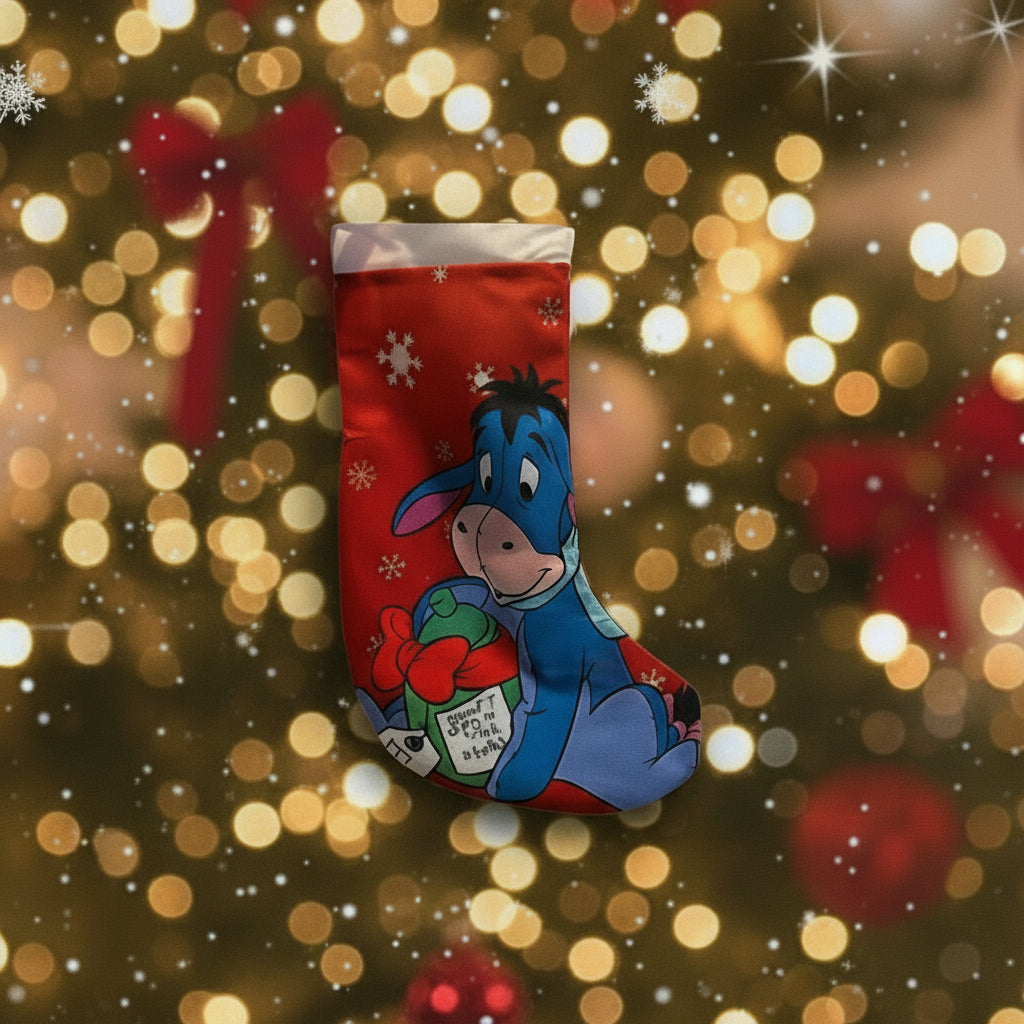 Calza Natalizia Ih-Oh - Personalizzabile con Nome in Plexiglass o Legno