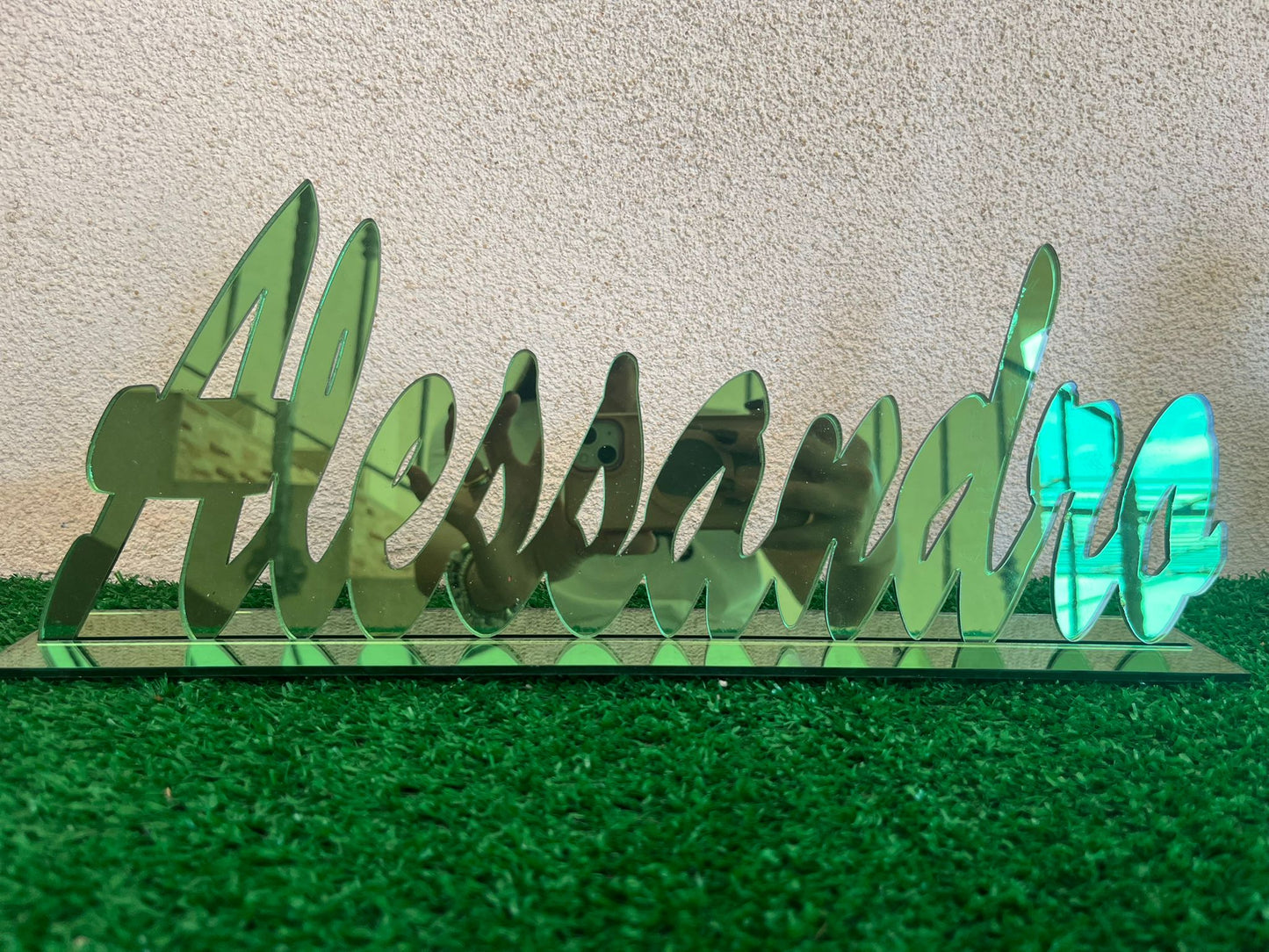 Scritte in plexiglass