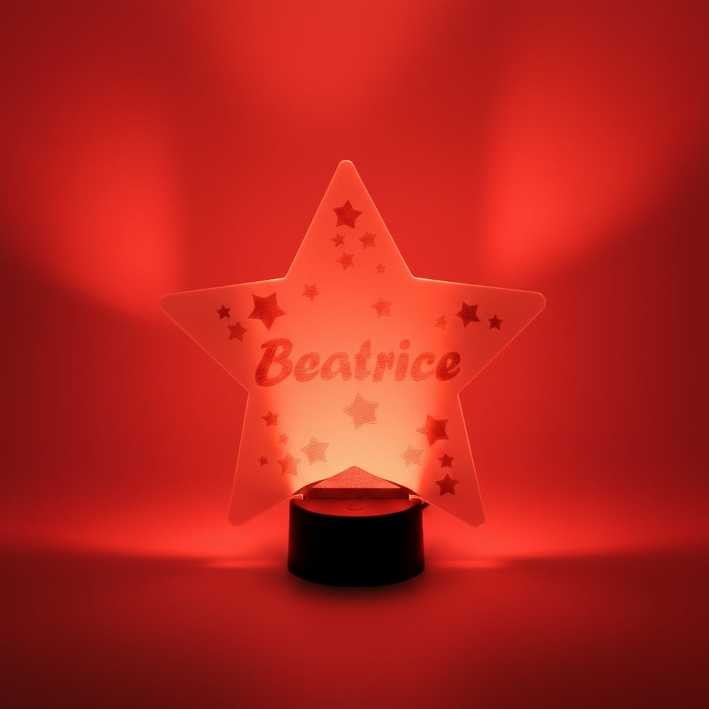 Lampada per bambini stella