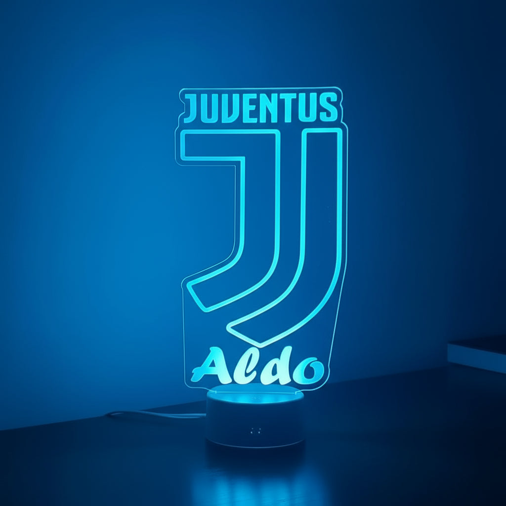 Lampada per bambini juventus