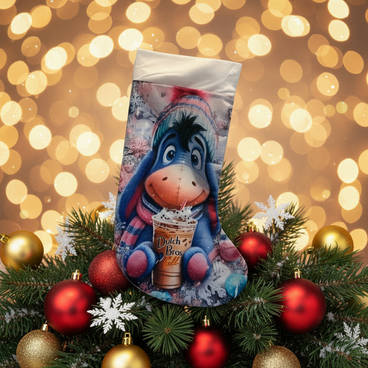 Calza Natalizia Ih-Oh - Personalizzabile con Nome in Plexiglass o Legno