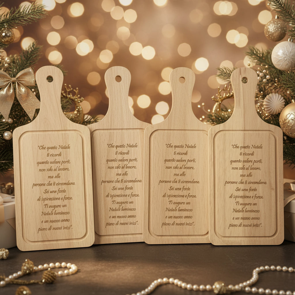 Taglieri personalizzati con dedica incisa