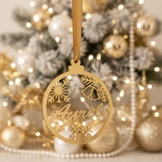 Palline Natalizie Personalizzate in Plexiglass